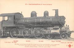 Train - Les Locomotives (Cie Paris Orleans) - Machine Pour Trains Lourds