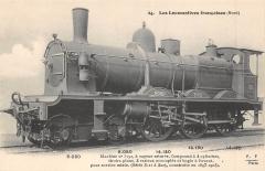 Train - Les Locomotives Francaises (Nord) - Machine N°3152 -
													France
												