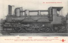 Train - Les Locomotives (Orleans) - Machine N°218 -
													France
												