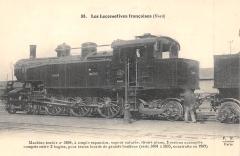 Train - Les Locomotives Francaises (Nord) - Machine Tender N°3804