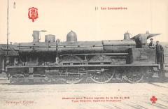 Train - Les Locomotives  - Machine Pour Trains Rapides De La Cie Du Midi