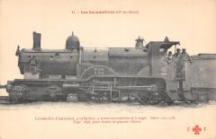 Train - Les Locomotives (Cie Du Nord) - Locomotive Compound