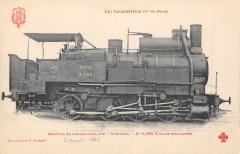 Train - Les Locomotives (Cie Du Nord) - Machine De Manoeuvres Chameau -
													France
												