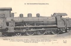 Train - Les Locomotives Francaises (Midi) - Machine N°3502 A Surchauffeur