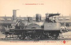 Train - Les Locomotives (Cie Du Midi) - Machine Pour Trains De Voyageurs