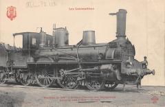 Train - Les Locomotives (CieD'Orleans) - Machine Service Des Voyageurs -
													France
												