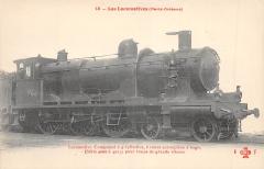 Les Locomotives - Paris Orleans - Locomotive COMPOUND/ Train - Chemin De Fer
