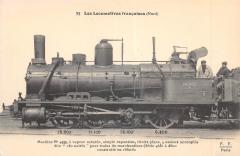 Train - Les Locomotives Francaises (Nord) - Machine N°4695 A Vapeur