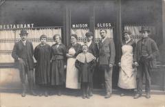 Paris XIe - Carte Photo - Restaurant Gloss - 16 Rue Jules Valles A Paris -
																					75011 Paris 11e
																			