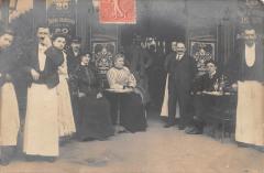 Paris - Carte Photo - Restaurant Cafe - Partie Rue du Chemin Vert -
																					75000 Paris
																			