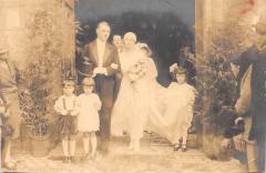 Remiremont - Carte Photo - Mariage - voir verso éditeur de Remiremont à Remiremont
