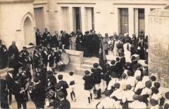 Compiegne - Carte Photo - Presbytere Aujourd'Hui Eveche Annee 1923 -
																					60200 Compiègne
																			
