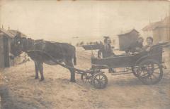 Berck Plage - Carte Photo - Voiture De Malades Sur La Plage -
																					62600 Berck
																			