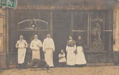 Paris IVe - Carte Photo - Charcuterie Comestibles Pierre - A Saint Antoin -
																					75004 Paris 4e
																			