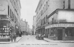 Lyon 4e arrt - Rue Du Mail - Alimentation Jacquard - Voiture Ancienne