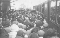 Gare Du Fayet - Train Du Mont Blanc - Carte Photo - Gabriel De Gravone / -
													74 Haute Savoie
												