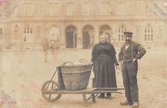 Elbeuf - Carte Photo - Deux Marchands Ambulants -
																					76500 Elbeuf
																			