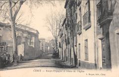 Ceret - Route D'Espagne Et Dome De L'Eglise -
																					66400 Céret
																			