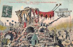 Carnaval De Nice 1909 - Char Antique -
													06 Alpes Maritimes
												