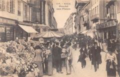 Nice - Marche Aux Fleurs à Nice