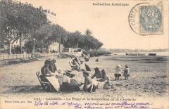 Cannes - La Plage Et Boulevard De La Croisette à Cannes
