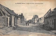 Moreuil - La Rue De La Gare -
																					80110 Moreuil
																			