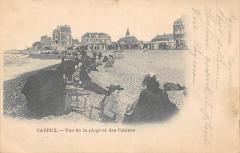 Cayeux - Vue De La Plage Et Des Cabines -
													80 Somme
												