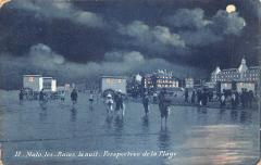 Malo Les Bains - La Nuit - Perspective De La Plage -
													59 Nord
												