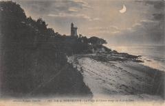 Ile De Noirmoutier - La Plage De L'Anse Rouge Au Clair De Lune -
													85 Vendée
												