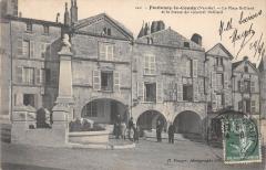 Fontenay Le Comte - La Place Belliard à Fontenay-le-Comte