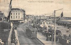 Vue Generale De La Plage Des Sables D'Olonne - Tramway -
													85 Vendée
												