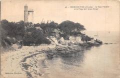 Noirmoutier - La Tour Plantier Et La Plage De L'Anse Rouge