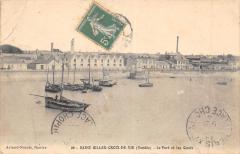 Saint Gilles Croix De Vie - Le Port Et Les Quais -
																					85800 Saint-Gilles-Croix-de-Vie
																			