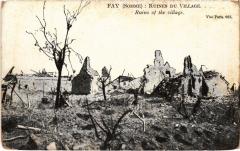 Fay ruines du village