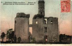 Folleville Ruines du chateau -
																					80250 Folleville
																			