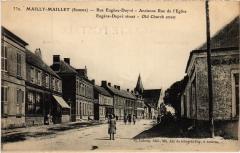 Mailly Maillet Rue de l'Eglise à Mailly-Maillet