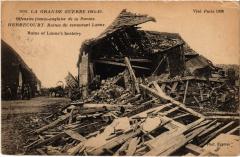 Herbecourt Ruines du restaurant Lanne