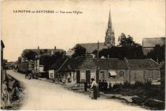 La Mothe vue avec l'eglise -
													80 Somme
												