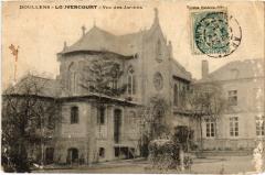 Doullens vue des jardins à Doullens