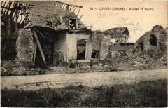 Lihons Maisons en ruines -
																					80320 Lihons
																			