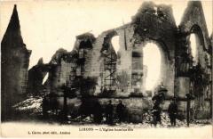 Lihons eglise bombardee -
																					80320 Lihons
																			
