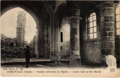 Herleville interieur de l'eglise ruines -
																					80340 Herleville
																			