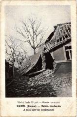 Hamel maison bombardee -
													80 Somme
												
