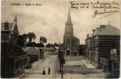 Daours eglise et Mairie -
																					80800 Daours
																			