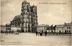 Corbie eglise et Place Thiers -
																					80800 Corbie
																			