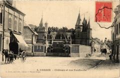 Corbie le chateau et Rue Faidherbe à Corbie