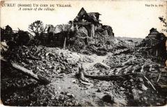 Curlu un coin du village à Curlu