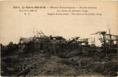 Blaches les ruines du charmant village -
													80 Somme
												