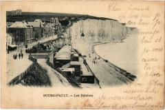 Ault Bourg les falaises -
													80 Somme
												