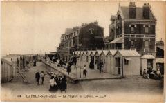 Cayeux la plage et les cabines